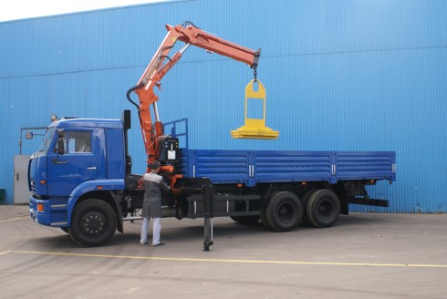 Услуги манипулятор 3т. Камаз стрела от 3 до 7 тонн