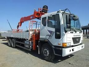 Услуги машины-воровайки 7 тонн Daewoo Ultra