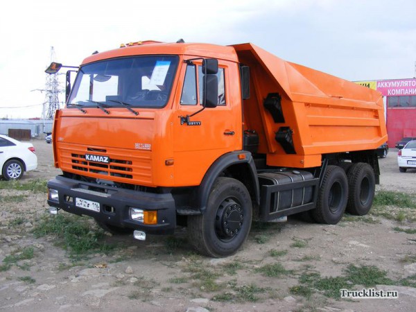 Перевозка самосвалами Камаз 55111