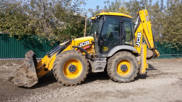 Услуги погрузчика с гидромолотом JCB4CX