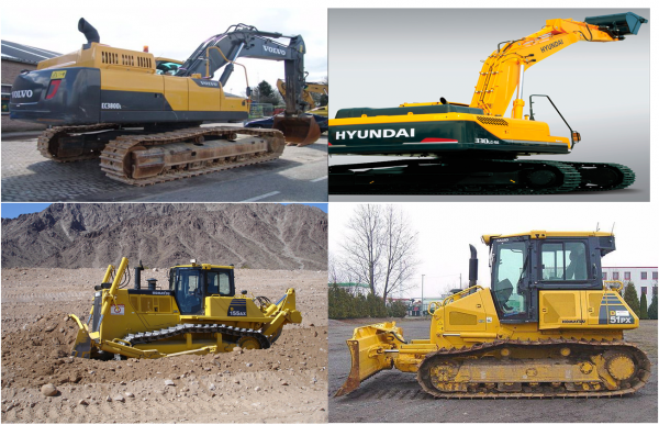 Аренда экскаватора бульдозера гусеничного VOLVO 380;САТ 336;320;D155A-6;D65;D51.