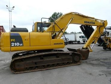 Аренда полноповоротного экскаватора Komatsu PC210LC-8K